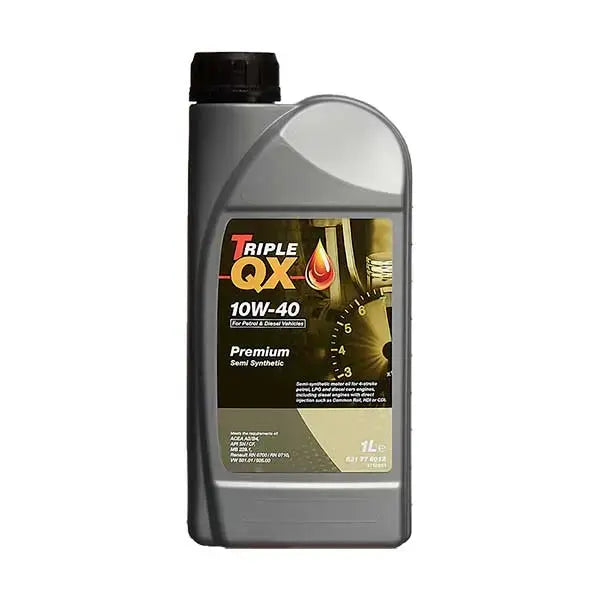 TRIPLE QX Semi Syn Engine Oil 10W-40 - 1Ltr