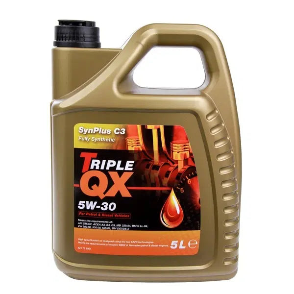 TRIPLE QX Fully Syn Engine Oil 5W-30 C3 - 5Ltr