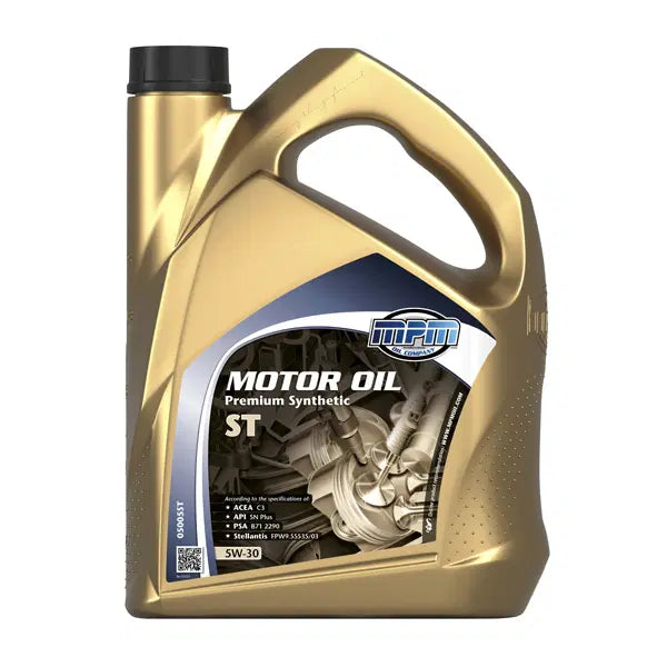 MPM Oil 5W-30 Premium Synthetic ST 5L Engine Oil