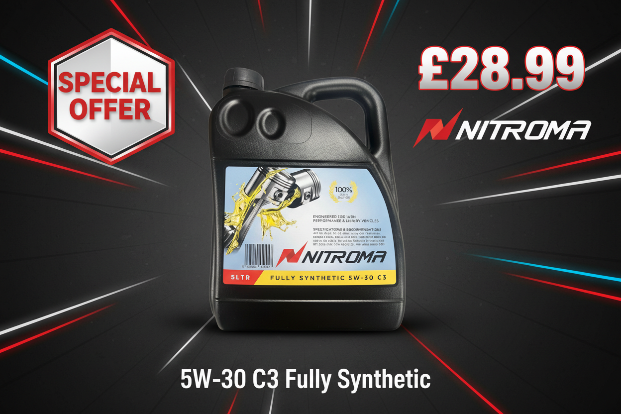 Nitroma 5W-30 C3 Special Offer Banner