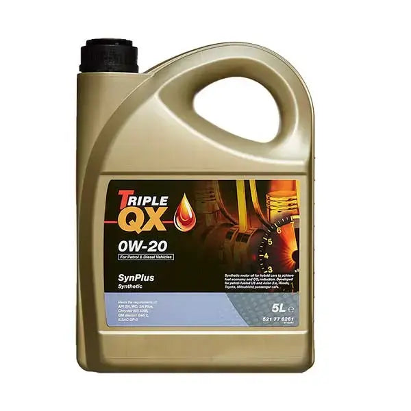Triple QX SynPlus Engine Oil 0W-20 FS - 5Ltr - 521776261